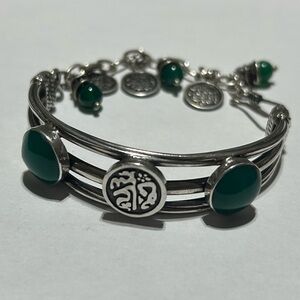 Handmade Egyptian Silver Cuff Bracelet